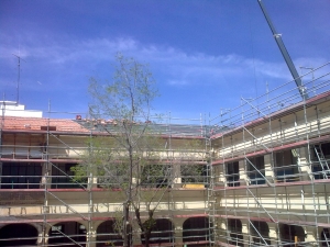 Renovación cubierta inclinada Colegio San Francisco De Borja de Gandía